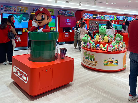 Nintendo's first authorized store at SM Makati on 21 May