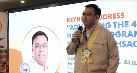 DHSUD Secretary Jose Ramon Aliling.