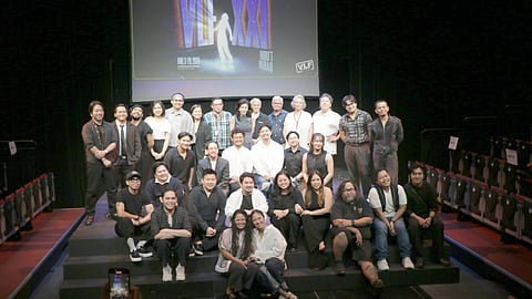 VLF XXI artistic heads, with the playwrights and directors of the festival’s main lineup and staged readings.