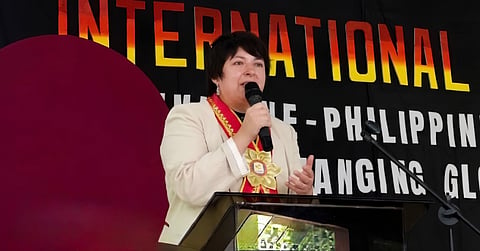 UKRAINE Ambassador Yuliia Fediv told students in Davao City that the war with Russia is testing whether international law still protects smaller nations.