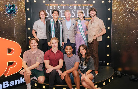 Jesus Christ Superstar Cast, Mister Pilipinas Worldwide 2026, Jason Lopez, Artes World Organization Founder and GMG Productions CEO and Founder, Carlos Garcia Candal, and Miss Philippines Worldwide 2026, Nicole Borromeo