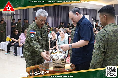 The Philippine Army’s 5th Infantry Division marked its 45th anniversary by showcasing livelihood products made by former rebels, highlighting successful reintegration, community empowerment, and the government’s push for lasting peace and development in Northern Luzon.