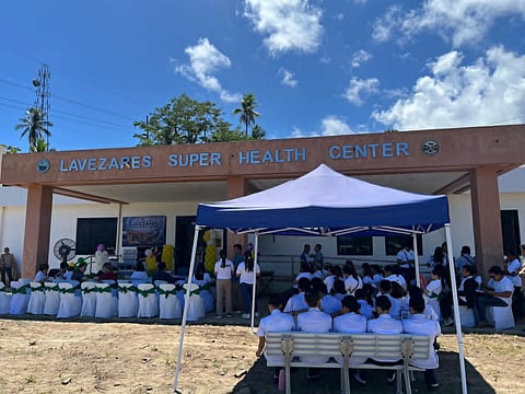 An inauguration was held on Tuesday in Northern Samar celebrating the operationalization of Lavezares Super Health Center