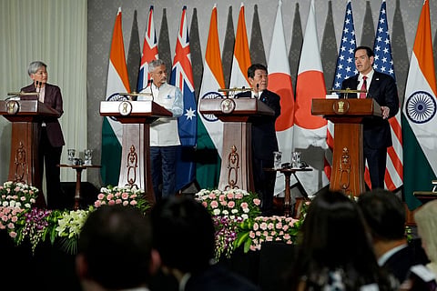 Quad ministers warned against provoking conflict