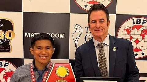 IBF minimumweight champion Pedro Taduran and his American promoter Sean Gibbons take the spotlight in Vietnam.