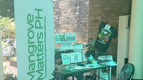 The Mangrove Matters PH positioned their booth in the front of BMB Training Center as part of the Month of the Ocean 2026, showcasing all their work, along with all their ongoing campaigns and activities.