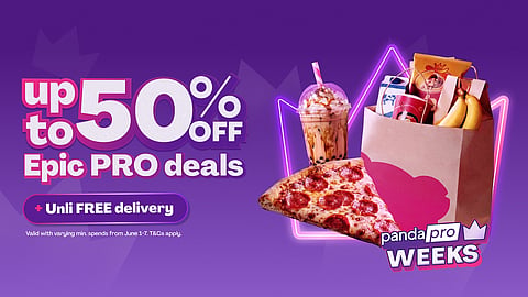 foodpanda rolls out Pro Weeks with discounts on food, groceries hold
