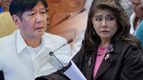 SIBLING rivalry. Bongbong Marcos and Imee Marcos