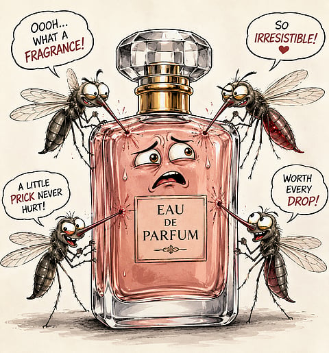 IT is unknown why compounds like DEET deter mosquitoes. 