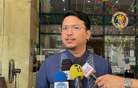 Atty. Neil Abayon, a member of Atty. Manases "Mans" Carpio's legal team.