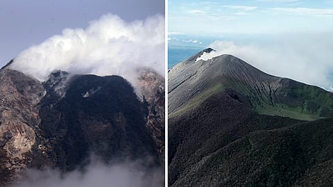 MAYON (left) and Kanlaon are restive once more, but that’s already par for the course for people living around the Philippines’ most active volcanoes.