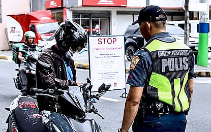 LTO summons cops for motorcycle safety violations