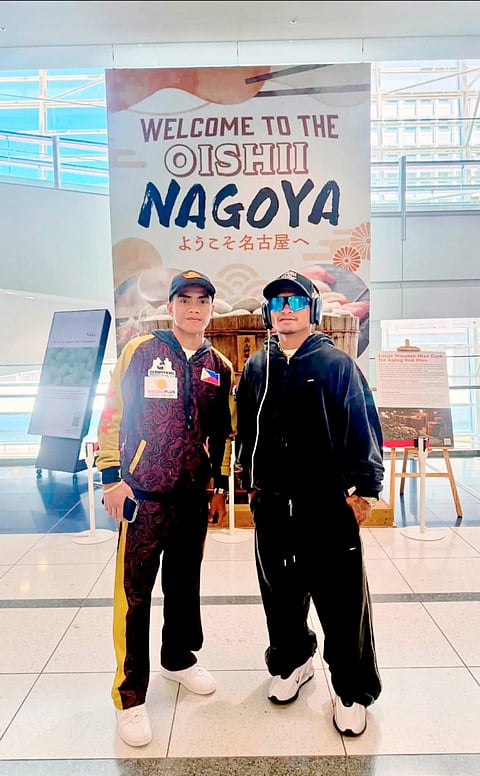 KENNETH Llover (left) and Johnriel Casimero are all set to come up with fistic fireworks this weekend in Japan.