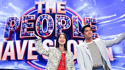 HEART Evangelista and Sean Lucas team up to host 'The People Have Spoken.'