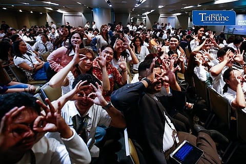 Students and young professionals join #lawyers, academics and civil society groups in launching Bantay Senado at De La Salle University in Manila on 1 June 2026. 