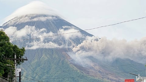 RESIDENTS are strongly advised to wear masks and stay indoors due to the threat of ashfall as lava-collapse pyroclastic density currents were recorded at Mayon Volcano.