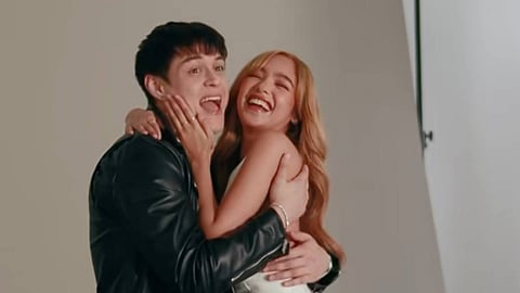ENRIQUE Gil and  Andrea Brillantes