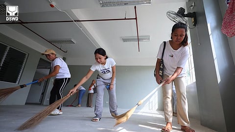 4Ps beneficiaries joined Brigada Eskwela 2026 at Bagong Silangan National High School, Quezon City on June 1. (PHOTO from DSWD)