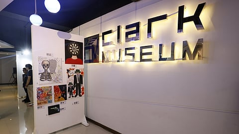 THE exhibit is on view at the Clark Museum. 
