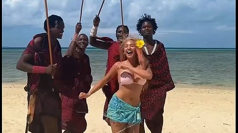 AFRICA CALLED, AND ANDREA DANCED