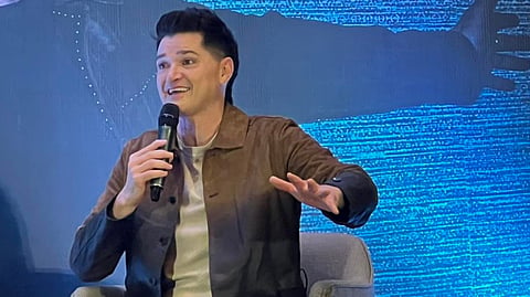 FRONTMAN Danny O’Donoghue of Irish pop-rock band The Script.