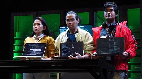 'Password 123, Pilipinas 321' by Anthony Kim Vergara.