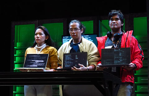 'Password 123, Pilipinas 321' by Anthony Kim Vergara.