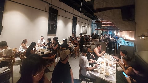INSIDE Half Saints in BGC.