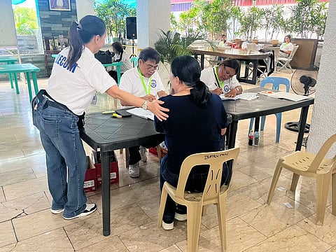 Homeowners Association (HOA) of BF Resort Village in Las Piñas City casts their vote