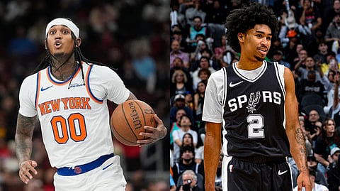 NEW York’s Jordan Clarkson and San Antonio’s Dylan Harper