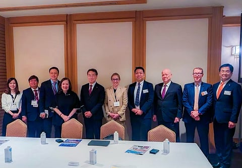 ABOITIZ InfraCapital in Japan Aboitiz InfraCapital president and CEO Cosette V. Canilao (6th from left) and AIC Airports chief airline marketing officer Mark Souter (2nd from right) joined Philippine government officials and executives from leading Japanese corporations during a high-level business engagement in Tokyo last 27 May led by President Ferdinand R. Marcos Jr. The discussions explored opportunities for deeper collaboration across infrastructure, aviation, tourism and investment, supporting efforts to strengthen economic ties between the Philippines and Japan.