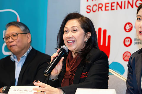 DR. Fatma Tiu, president of Diabetes Philippines.