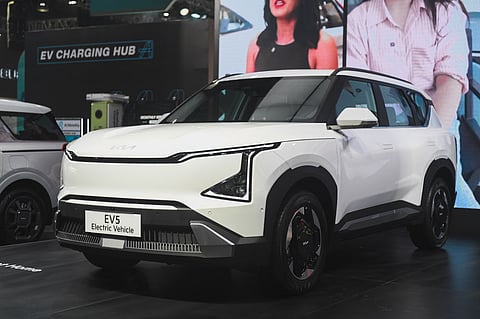 ELECTRIC vehicles take a bigger role in Kia Philippines’ PIMS 2026 display, led by the EV5 with a claimed 550-kilometer range.