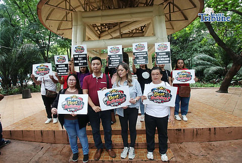 (June 05 2026) The League of Parents of the Philippines, the Mutya ng Pasig Movement, and other multisectoral groups nationwide, launched Pilipinas Beat Bullying (PBB) 2026 at the Peace Bell in Quezon Memorial Circle on Friday, June 5 2026,  a nationwide campaign promoting awareness and collective action against bullying. The campaign was organized following a bullying complaint involving the child of actor-politician Alfred Vargas that was dismissed by the Office of the City Prosecutor of Manila for lack of evidence. Photo/Analy Labor