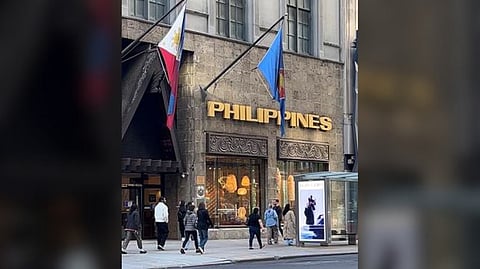 THE Likhang Filipino Window Display at the Philippine Center, 5th Avenue, New York City.