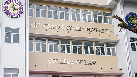 THE next great lawyer of Western Visayas should not be limited by distance, opportunity, or the cost of education, a principle that inspired the inauguration of the new Western Visayas State University College of Law Building. This was the message conveyed by President Ferdinand Marcos Jr. (inset, left), who addressed the institution’s students. First Lady Liza Araneta-Marcos (inset, right) is a member of the school’s faculty.