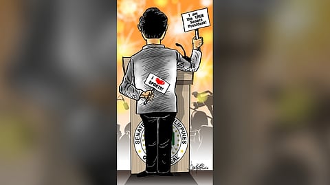 Politics over vainglory 