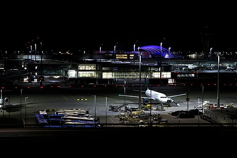 Flights halted at Munich airport after smoke smelled in tower