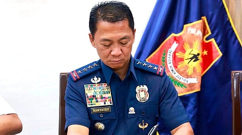 PNP chief Police General Jose Melencio Nartatez Jr.