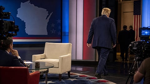 US President Donald Trump has been known to be hostile to members of the press.