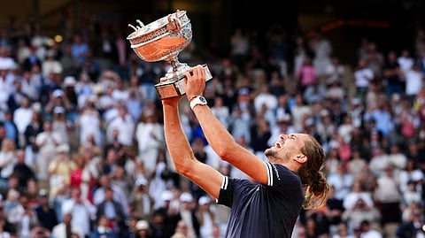 ALEXANDER Zverev savors the sweetness of his first Grand Slam title after winning the men’s singles event of the French Open at Roland Garros in Paris.