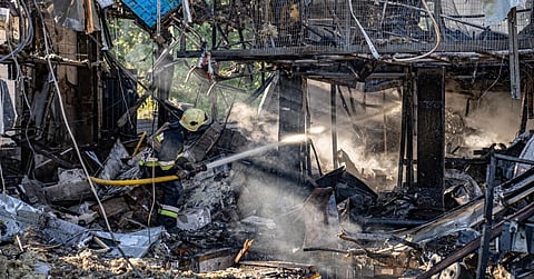 Russian strikes kill four, injure 30