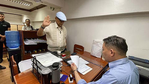 Manila 6th District Rep. Bienvenido "Benny" Abante filed a cyber libel and libel complaint against the 18 supposed bagmen of former congressman Zaldy Co, Atty. Levito "Levy" Baligod, and media outlet DWSI over claims that he received cash-filled luggages.