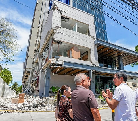 President Ferdinand Marcos Jr. visits General Santos City on Wednesday to witness and assess the damage brought about by the earthquake on Monday.