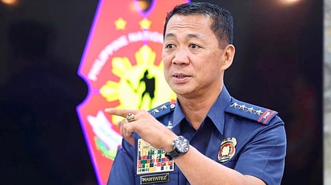 PNP chief P/Gen. Jose Melencio Nartatez Jr.