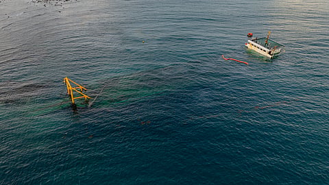 No oil traces detected after MV MSCI-1 grounding in Ilocos Norte, says PCG