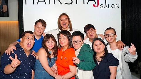 Sylvia Sanchez and Hair Expert Lucy Britanico champions artists with down syndrome