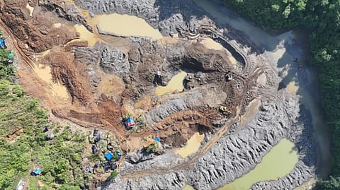 Illegal mining activities halted