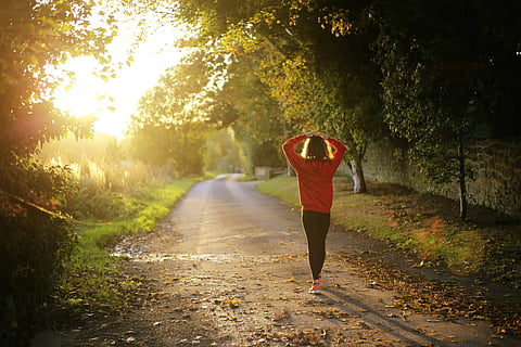 MORNING walks encourage movement, mindfulness and a healthy daily routine.