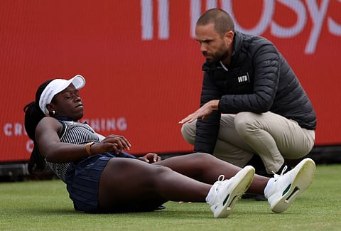 VICTORIA Mboko’s injury has derailed Serena Williams’ return to action in the women’s doubles event of the Queen’s Club Championship in London.